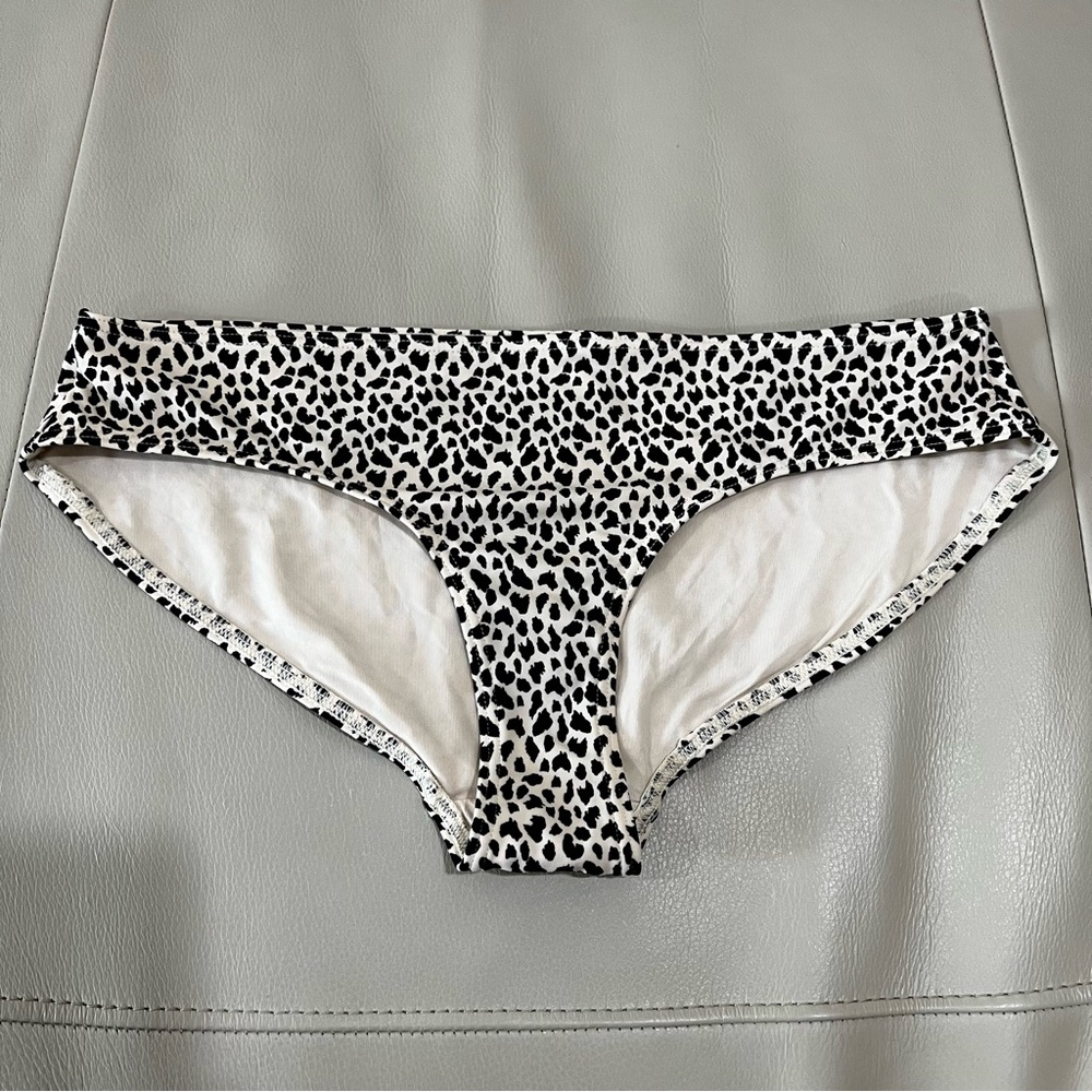 Topshop Printed Bikini Bottoms